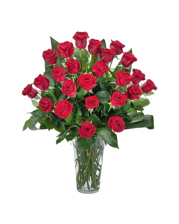 Grande Roses - 2 Dozen Roses Flower Arrangement